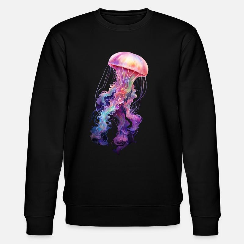 Cadeau de méduse - Sweat bio CHANGER Stanley/Stella Unisexe - noir