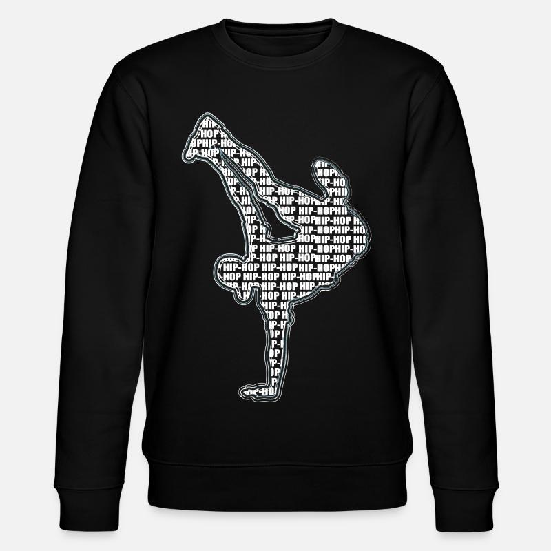 Breakdance - Stanley/Stella Unisex Bio-Sweatshirt CHANGER  - Schwarz