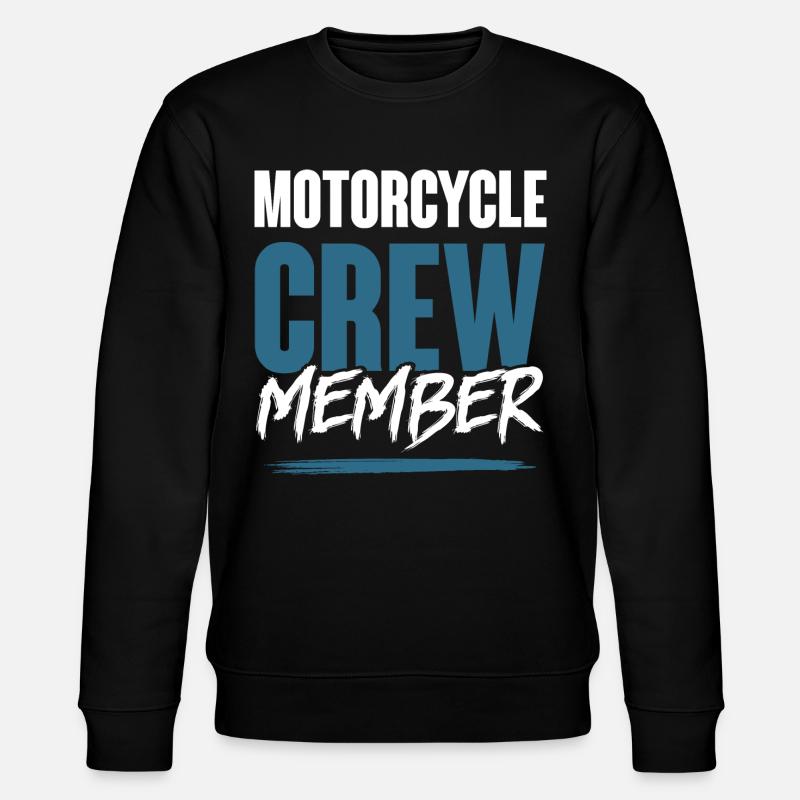 Motorcycle Crew - Stanley/Stella Unisex Bio-Sweatshirt CHANGER  - Schwarz