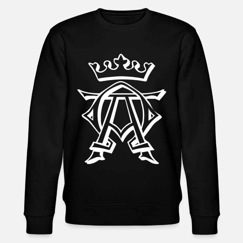 King, crown, king - Stanley/Stella CHANGER Unisex Organic Sweatshirt - black