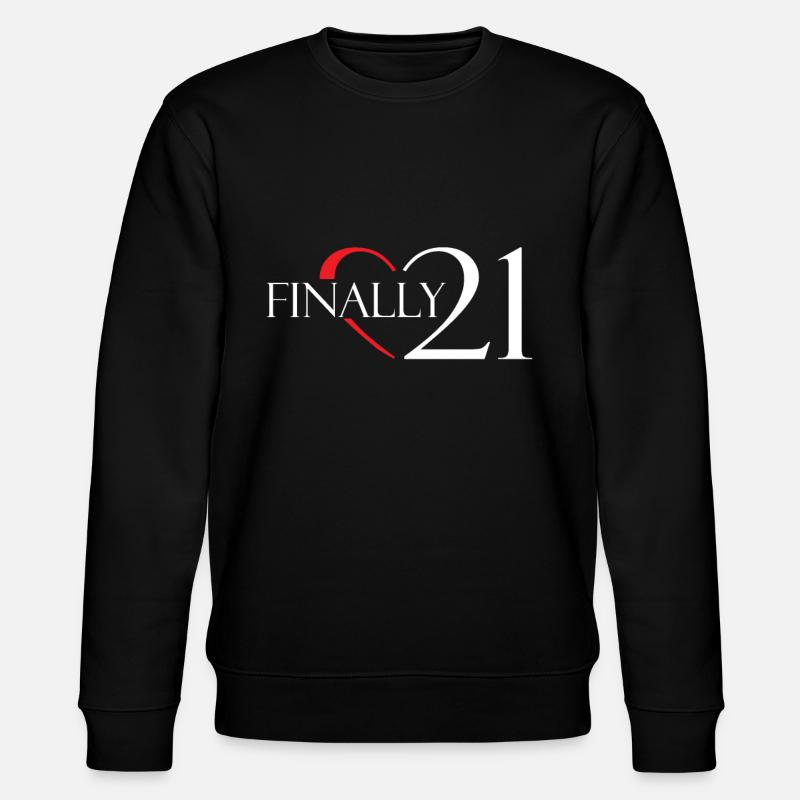 21 ans - Sweat bio CHANGER Stanley/Stella Unisexe - noir