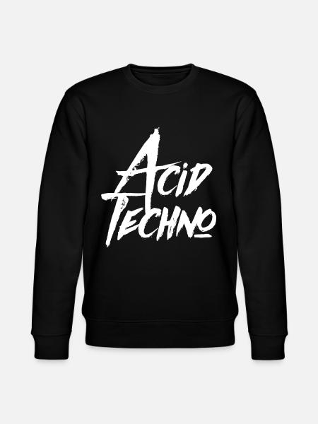 ACID TECHNO ACIDTECHNO - Stanley/Stella Unisex Bio-Sweatshirt CHANGER  - Schwarz