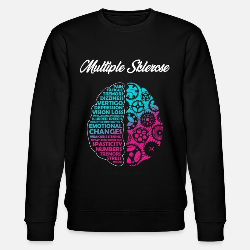 Sclérose en plaques, conscience - Sweat bio CHANGER Stanley/Stella Unisexe - noir