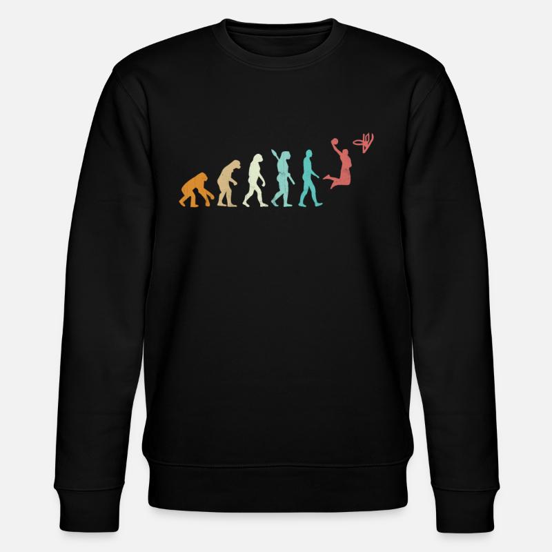 Évolution du basket-ball - Sweat bio CHANGER Stanley/Stella Unisexe - noir