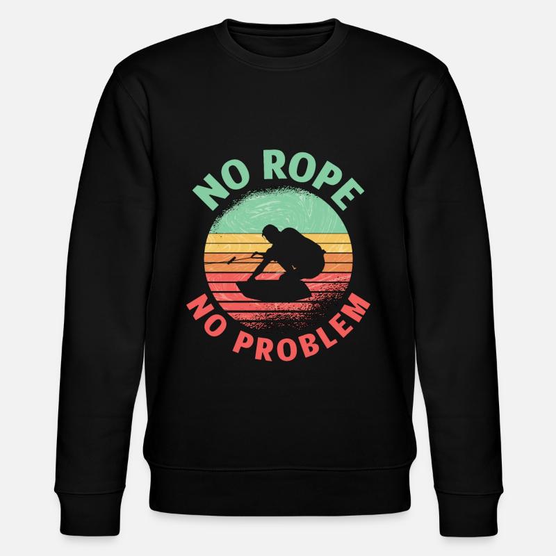 Wakeboard WakeboardIng Wakeboarder Cadeau - Sweat bio CHANGER Stanley/Stella Unisexe - noir