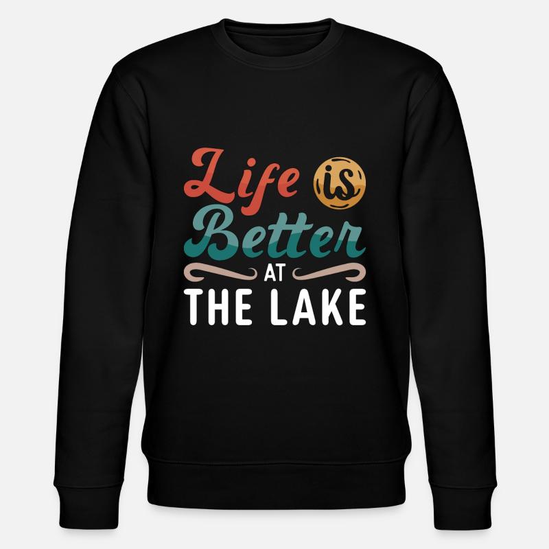 Wakeboard Wakeboarder Wakeboard Wake Cadeau - Sweat bio CHANGER Stanley/Stella Unisexe - noir
