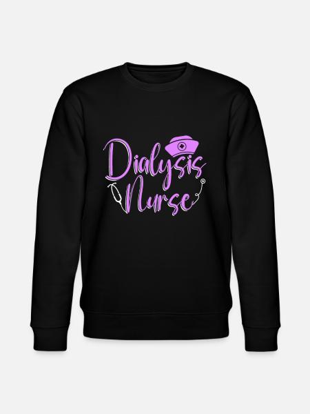 Dialysis Technician Nephrology Dialysis Gift - Stanley/Stella CHANGER Unisex Organic Sweatshirt - black