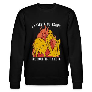 La tauromachie La Fiesta De Toros aime le clown de rodéo - Sweat bio CHANGER Stanley/Stella Unisexe - noir - Devant - Nik (191cm) & Marisol (170cm)