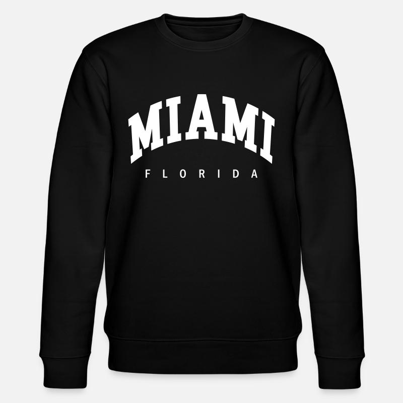Miami - Sweat bio CHANGER Stanley/Stella Unisexe - noir
