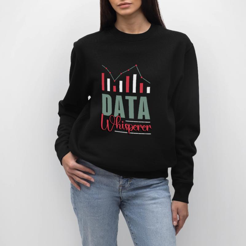 Data Analyst Data Whisperer Computer Science Coder Stanley/Stella Unisex Bio-Sweatshirt CHANGER 