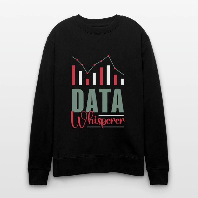 Data Analyst Data Whisperer Computer Science Coder Stanley/Stella Unisex Bio-Sweatshirt CHANGER 