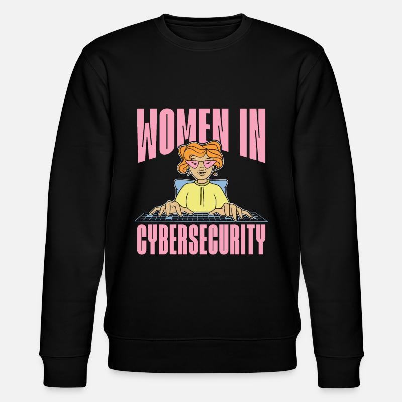 Cybersecurity Women In Cybersecurity Programming - Stanley/Stella Unisex Bio-Sweatshirt CHANGER  - Schwarz