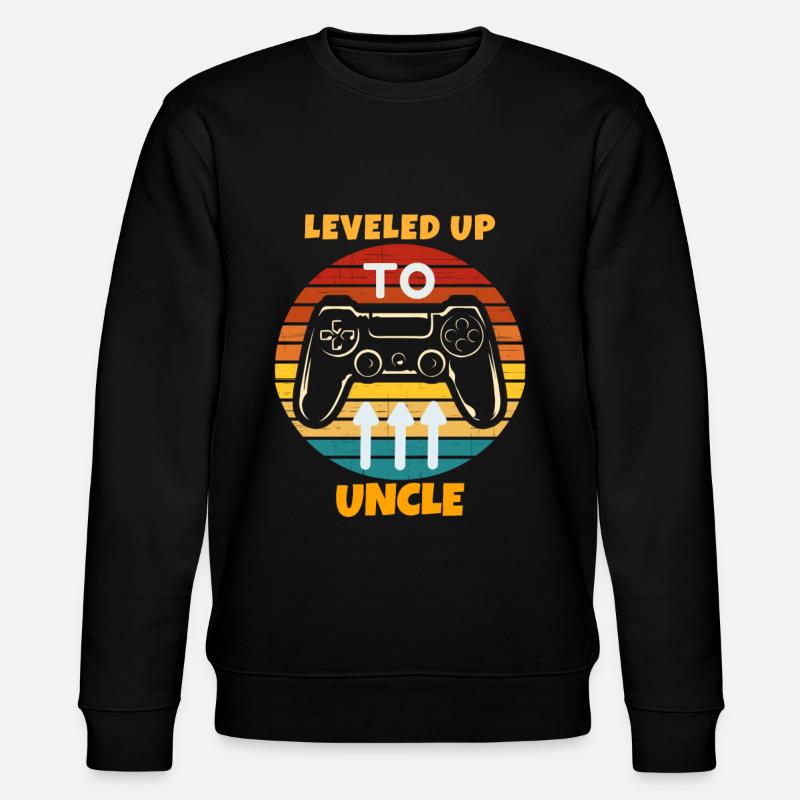 Nivelé jusqu’à oncle - Sweat bio CHANGER Stanley/Stella Unisexe - noir
