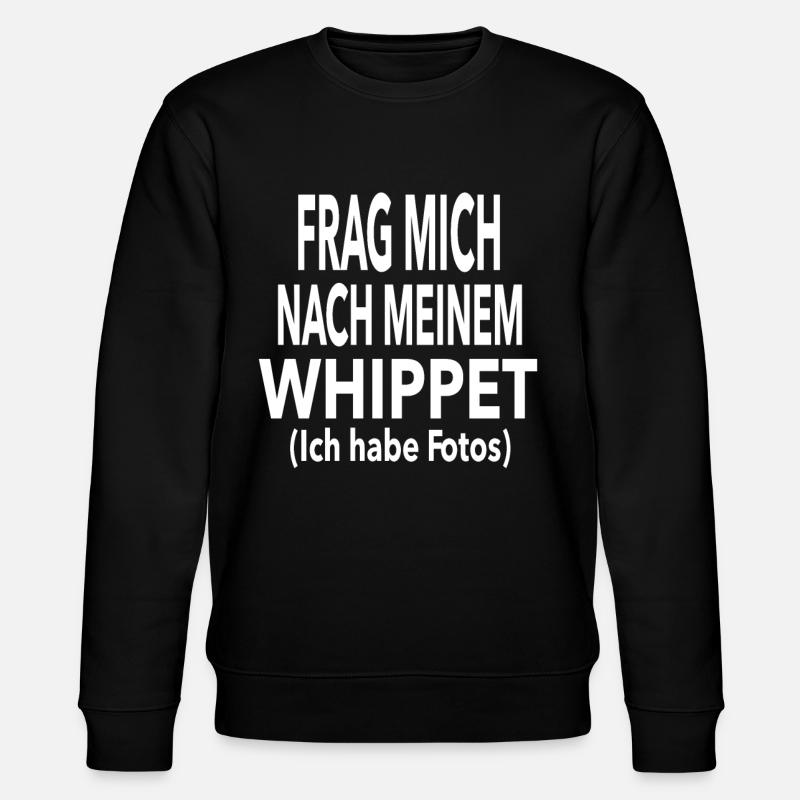Whippet - Stanley/Stella Unisex Bio-Sweatshirt CHANGER  - Schwarz