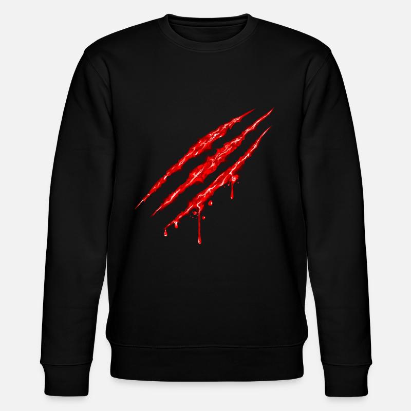 Marques de rayures - Sweat bio CHANGER Stanley/Stella Unisexe - noir