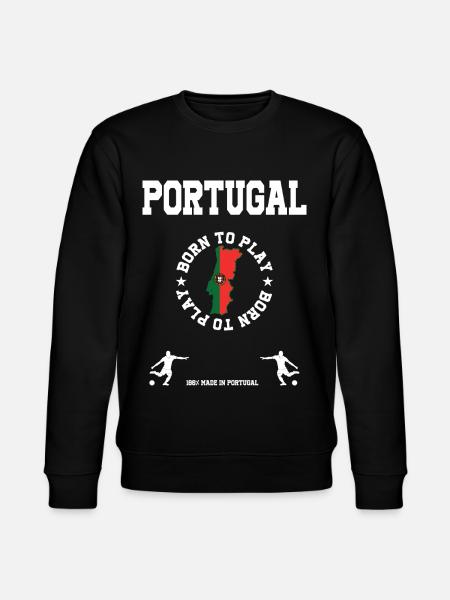 Portugal - Stanley/Stella Unisex Bio-Sweatshirt CHANGER - Schwarz