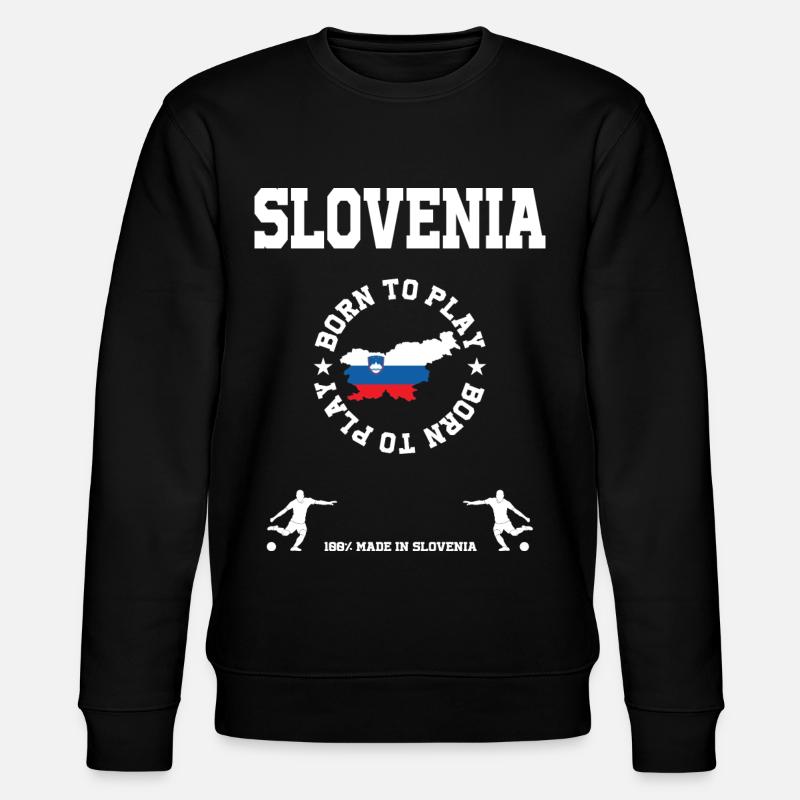 Slovénie - Sweat bio CHANGER Stanley/Stella Unisexe - noir