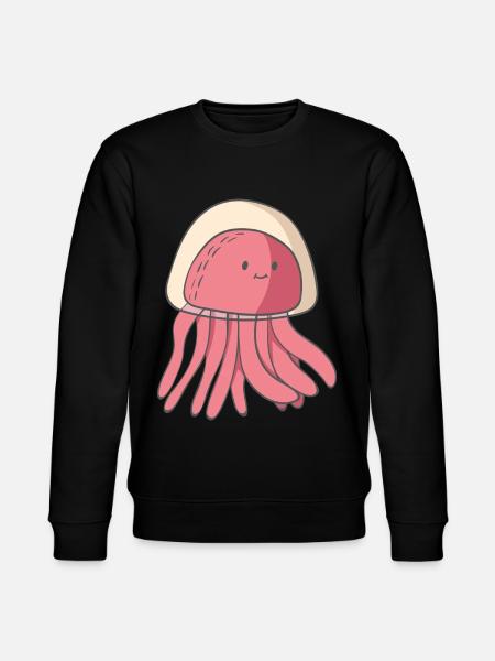 jellyfish - Stanley/Stella CHANGER Unisex Organic Sweatshirt - black