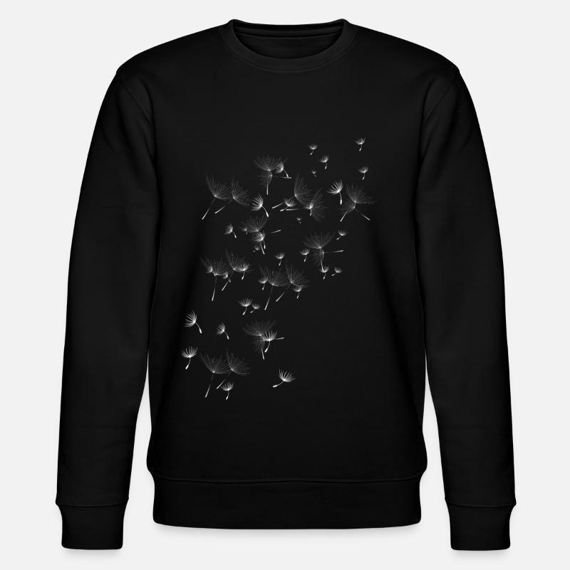 Pusteblume - Stanley/Stella Unisex Bio-Sweatshirt CHANGER  - Schwarz