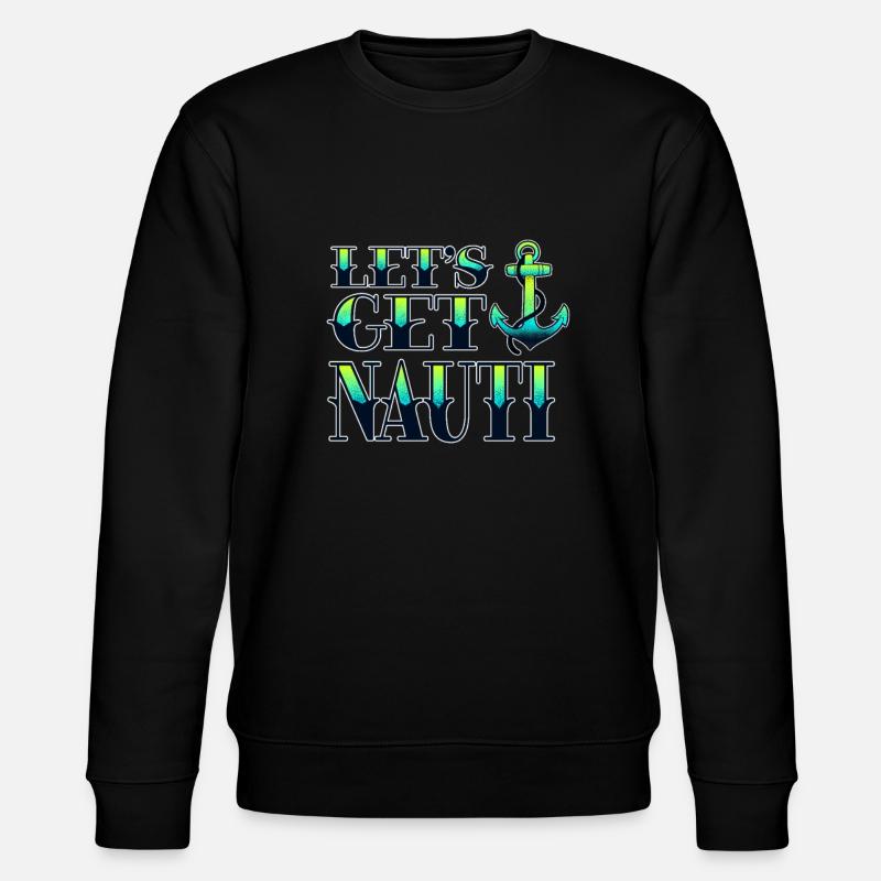 Yacht Rock - Stanley/Stella Unisex Bio-Sweatshirt CHANGER  - Schwarz