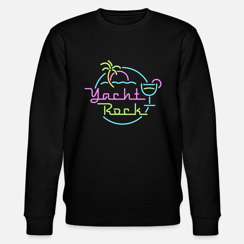 Yacht Rock - Stanley/Stella Unisex Bio-Sweatshirt CHANGER  - Schwarz