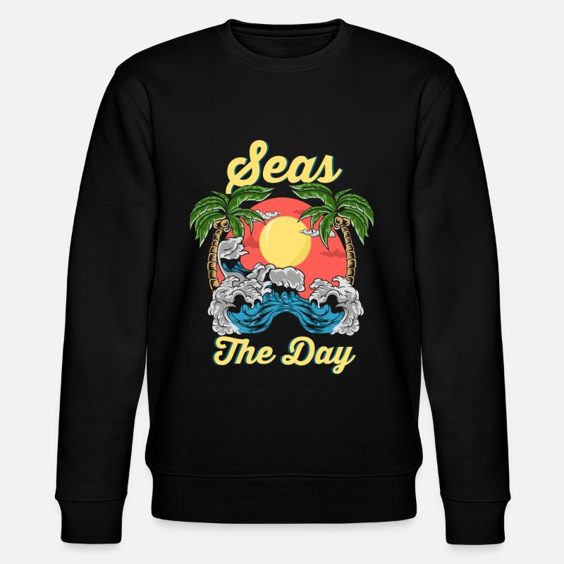 Seas the day - Sweat bio CHANGER Stanley/Stella Unisexe - noir