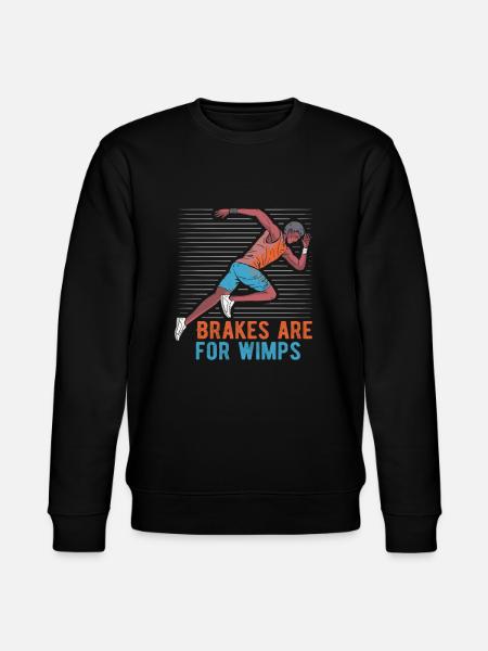 Running Marathon Runner Running - Stanley/Stella CHANGER Unisex Organic Sweatshirt - black