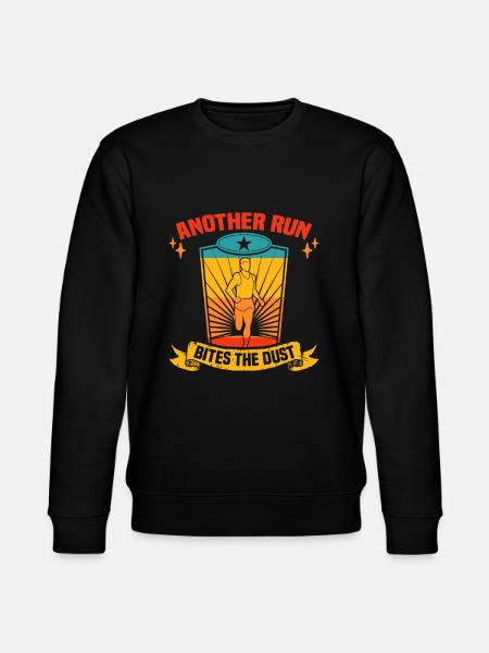 Running Marathon Runner Running - Stanley/Stella CHANGER Unisex Organic Sweatshirt - black