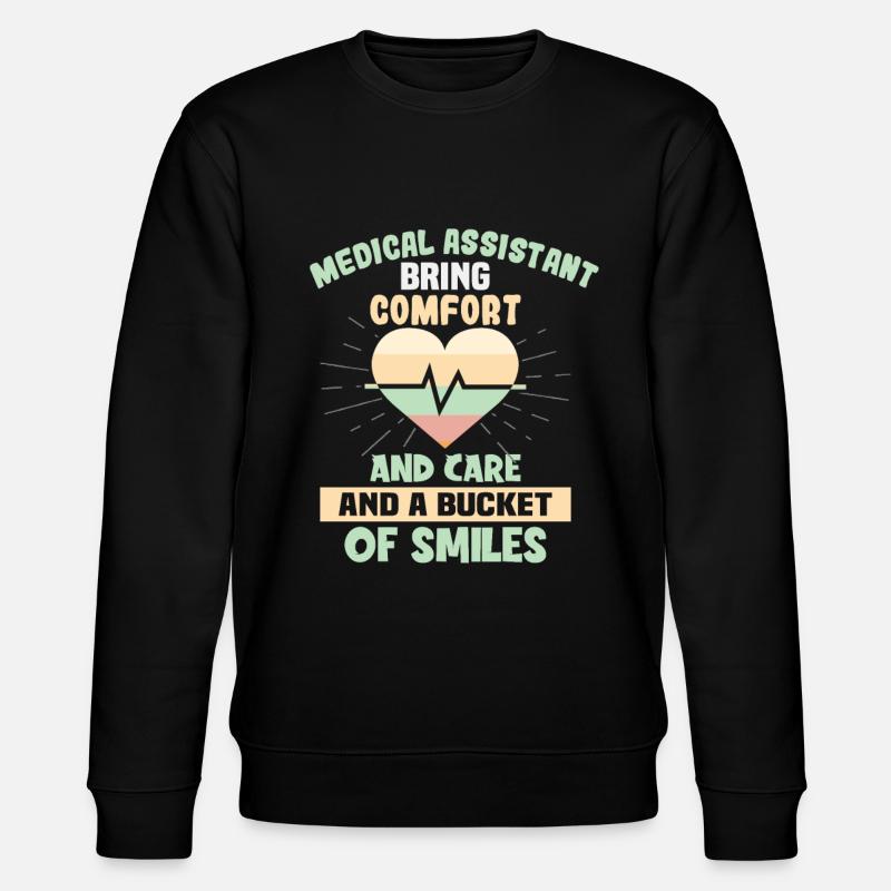 Infirmière assistante médicale Infirmière - Sweat bio CHANGER Stanley/Stella Unisexe - noir