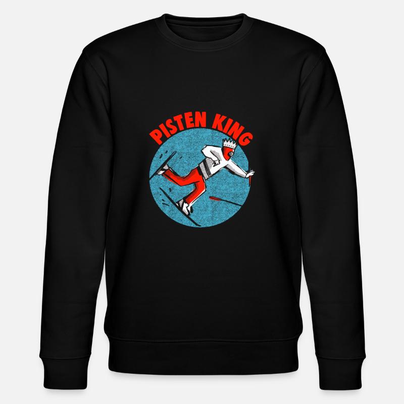 Skieurs Pistes King Ski - Sweat bio CHANGER Stanley/Stella Unisexe - noir