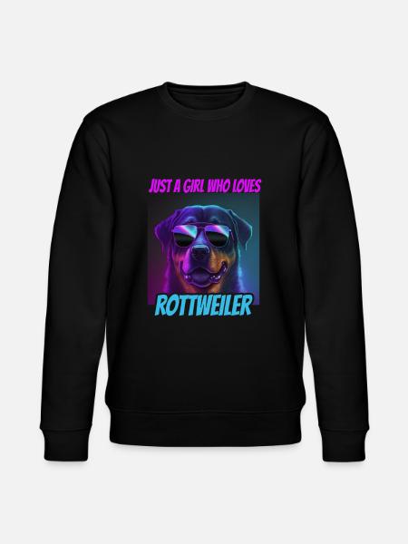 Dogs Rottweiler Dog lovers - Stanley/Stella CHANGER Unisex Organic Sweatshirt - black