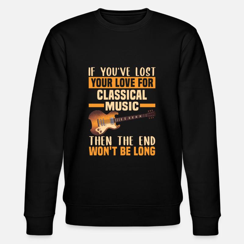 Klassische Musik Orchester Musiker - Stanley/Stella Unisex Bio-Sweatshirt CHANGER  - Schwarz