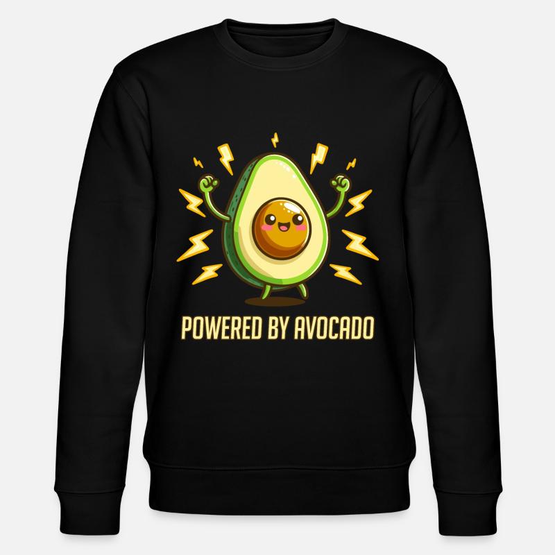 Powered By Avocado - Stanley/Stella CHANGER Unisex Organic Sweatshirt - black