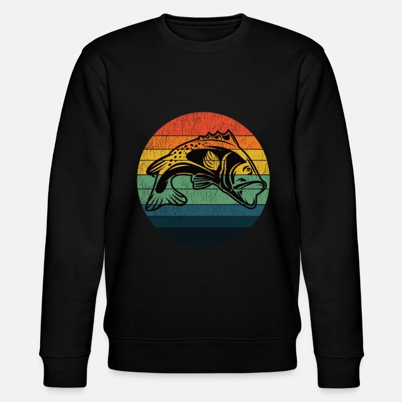 pêche poisson prédateur poisson week-end - Sweat bio CHANGER Stanley/Stella Unisexe - noir