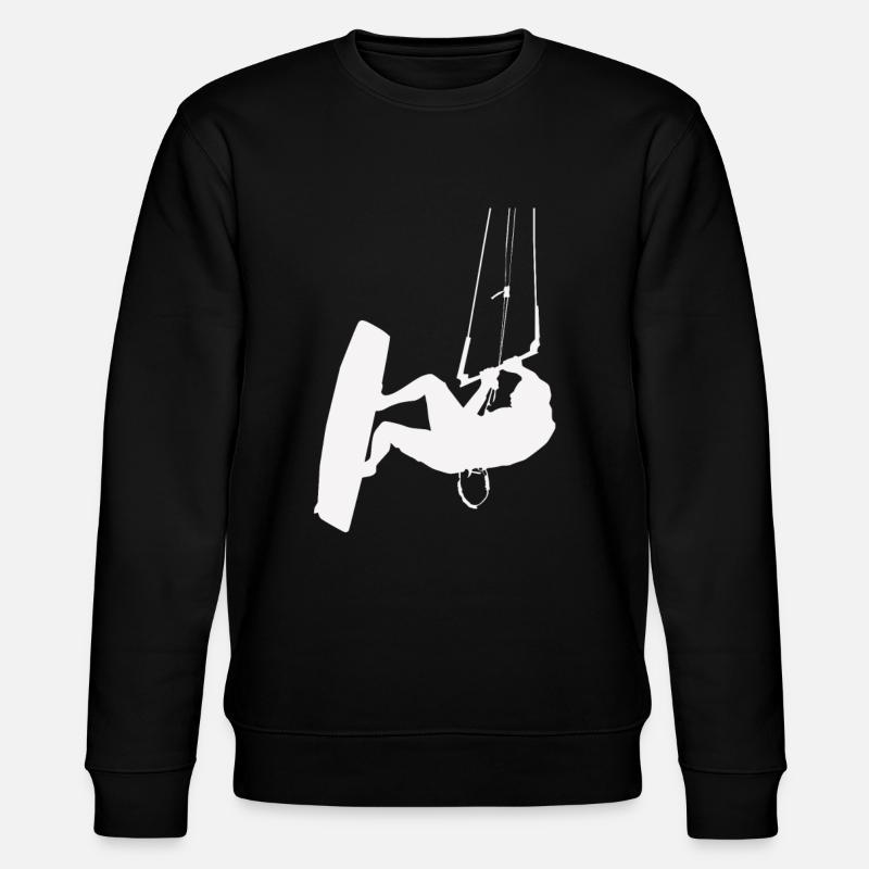 kite kiteboard - Sweat bio CHANGER Stanley/Stella Unisexe - noir