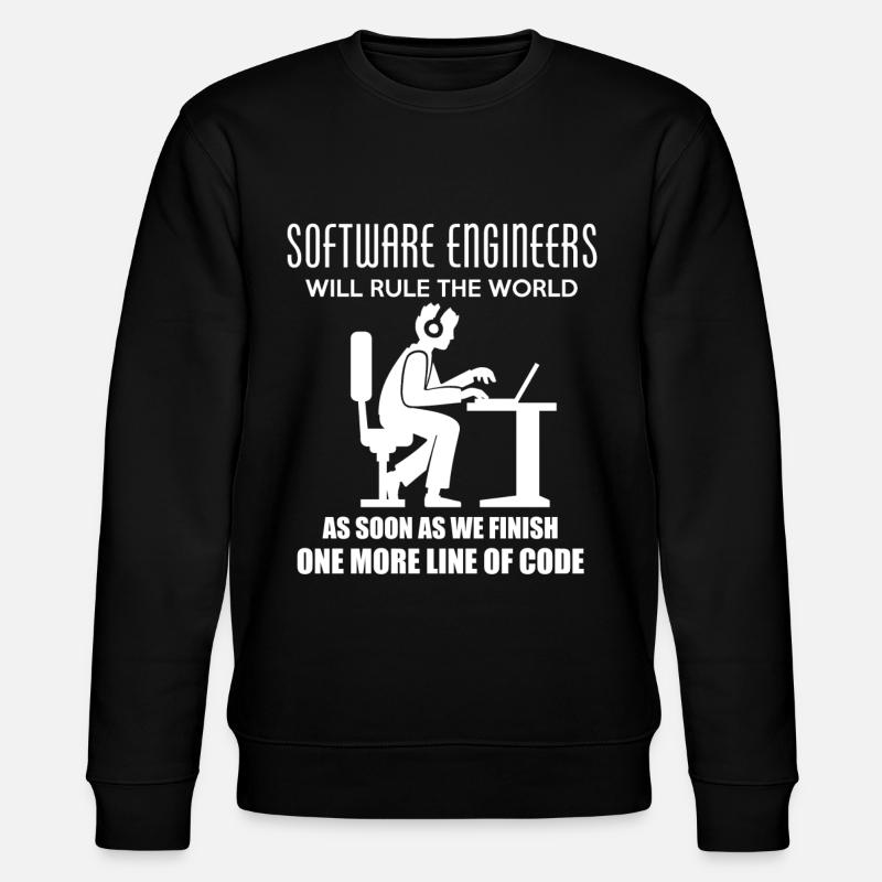 Software Engineer - Stanley/Stella Unisex Bio-Sweatshirt CHANGER  - Schwarz