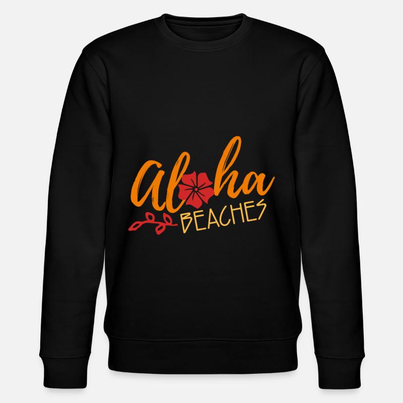 Aloha - Sweat bio CHANGER Stanley/Stella Unisexe - noir