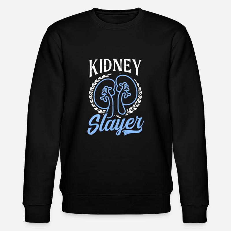 Dialysis Tech Nierenjäger - Stanley/Stella Unisex Bio-Sweatshirt CHANGER - Schwarz