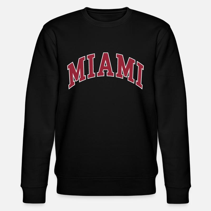 Miami - Stanley/Stella Unisex Bio-Sweatshirt CHANGER - Schwarz
