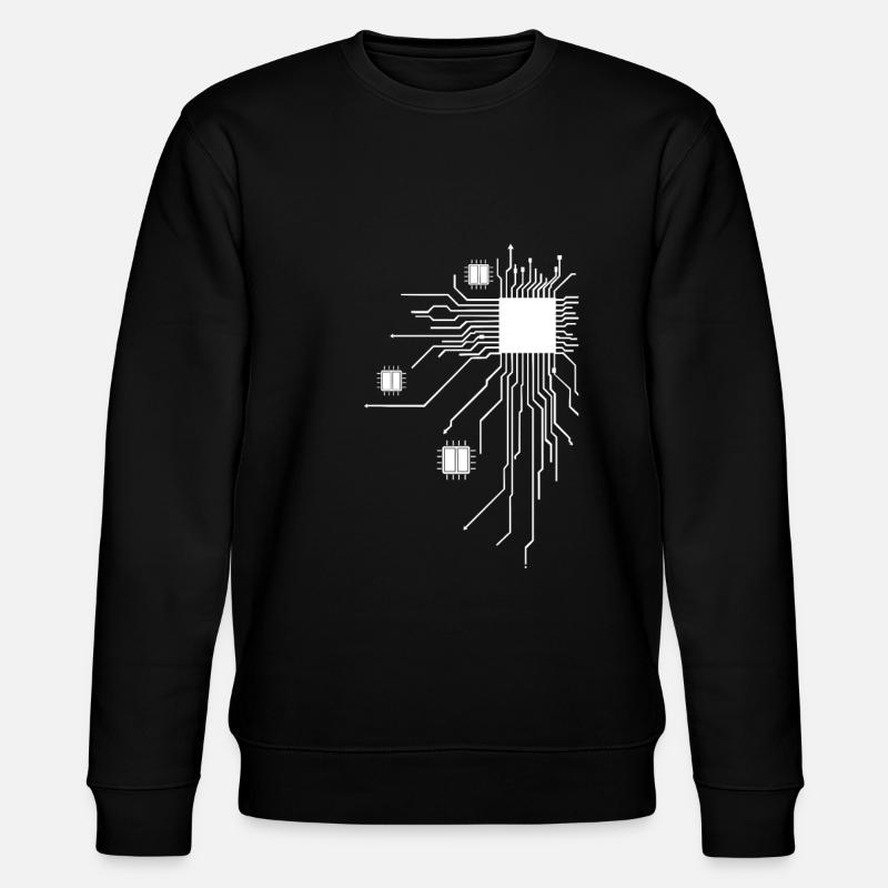 Geek CPU - Sweat bio CHANGER Stanley/Stella Unisexe - noir