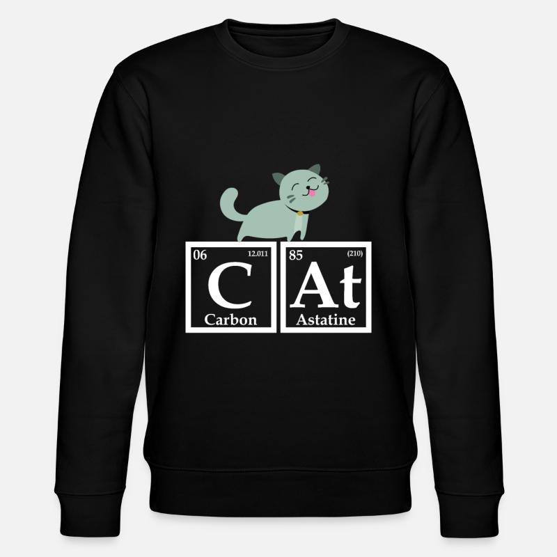 Elements as CAT - Stanley/Stella CHANGER Unisex Organic Sweatshirt - black