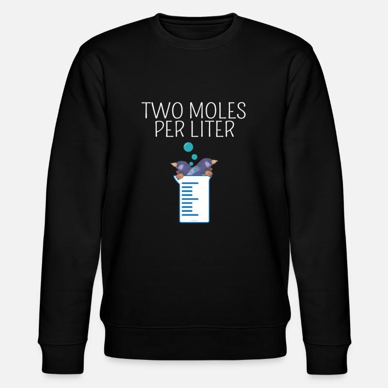 Passionné de chimie - Sweat bio CHANGER Stanley/Stella Unisexe - noir