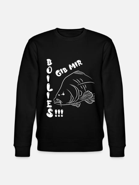 Carp angler boilies carp - Stanley/Stella CHANGER Unisex Organic Sweatshirt - black