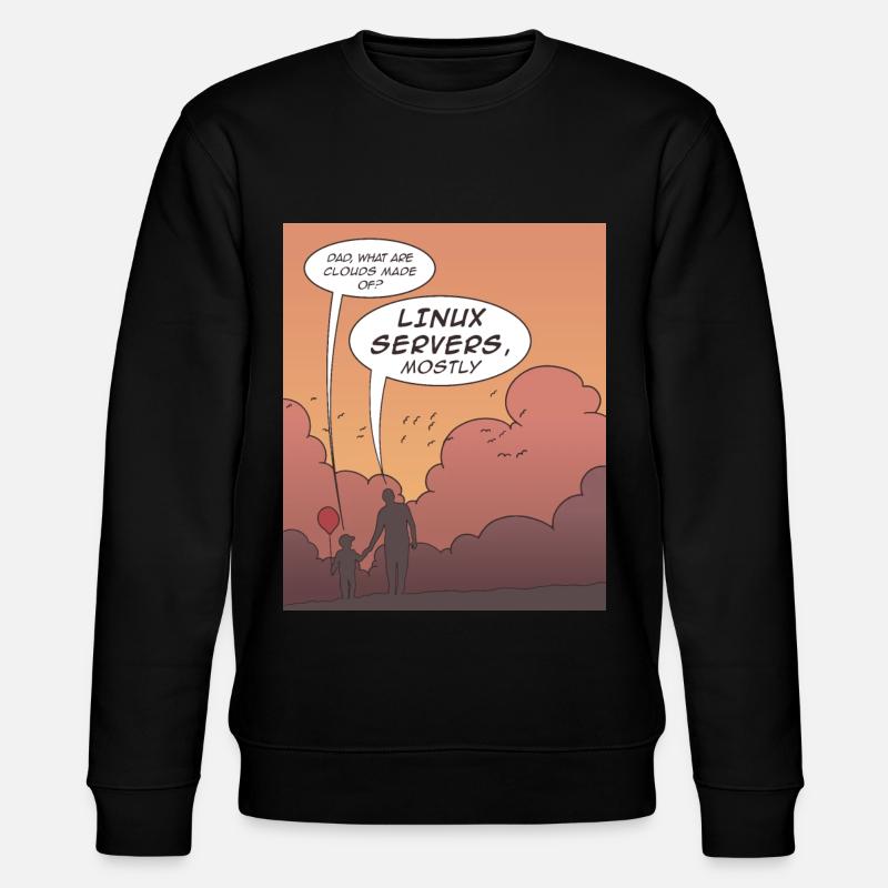 Funny coding programming languages design - Stanley/Stella CHANGER Unisex Organic Sweatshirt - black