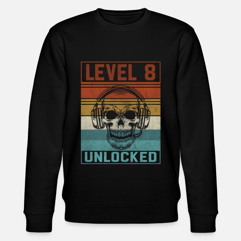 8e anniversaire du joueur - Sweat bio CHANGER Stanley/Stella Unisexe - noir