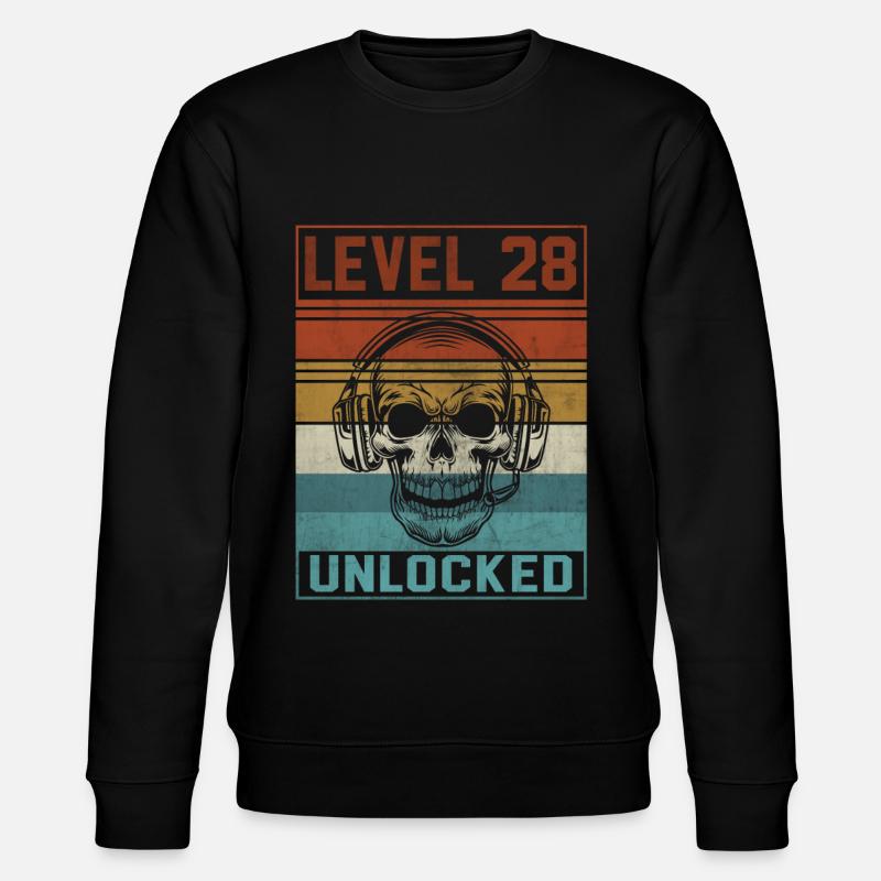28e anniversaire du joueur - Sweat bio CHANGER Stanley/Stella Unisexe - noir