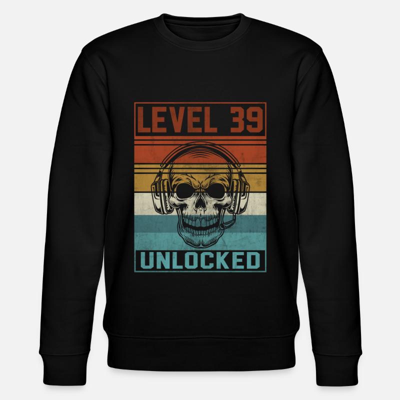 39e anniversaire du joueur - Sweat bio CHANGER Stanley/Stella Unisexe - noir