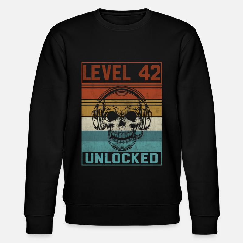 42e anniversaire du joueur - Sweat bio CHANGER Stanley/Stella Unisexe - noir