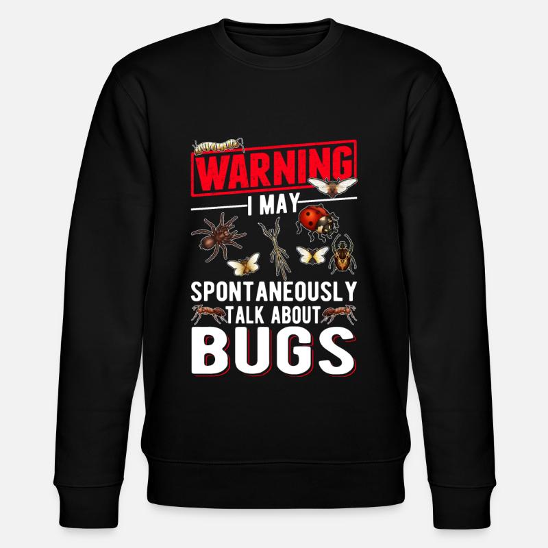 Entomologiste d’insectes - Sweat bio CHANGER Stanley/Stella Unisexe - noir