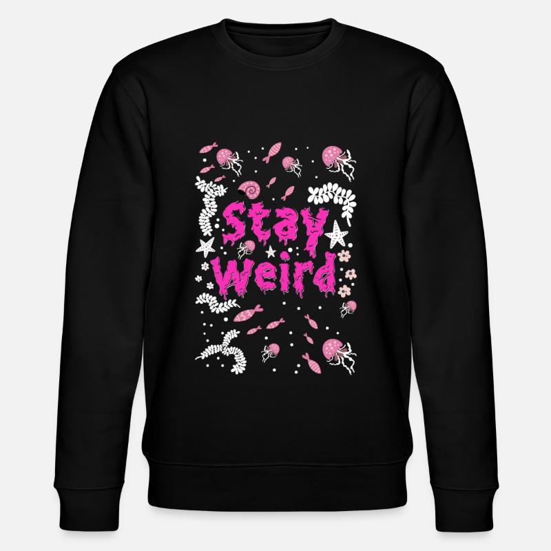 Restez bizarre Méduses sous-marines - Sweat bio CHANGER Stanley/Stella Unisexe - noir